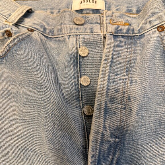 Agolde High Rise Tapered Baggy Jean Size 28 - Picture 2 of 5